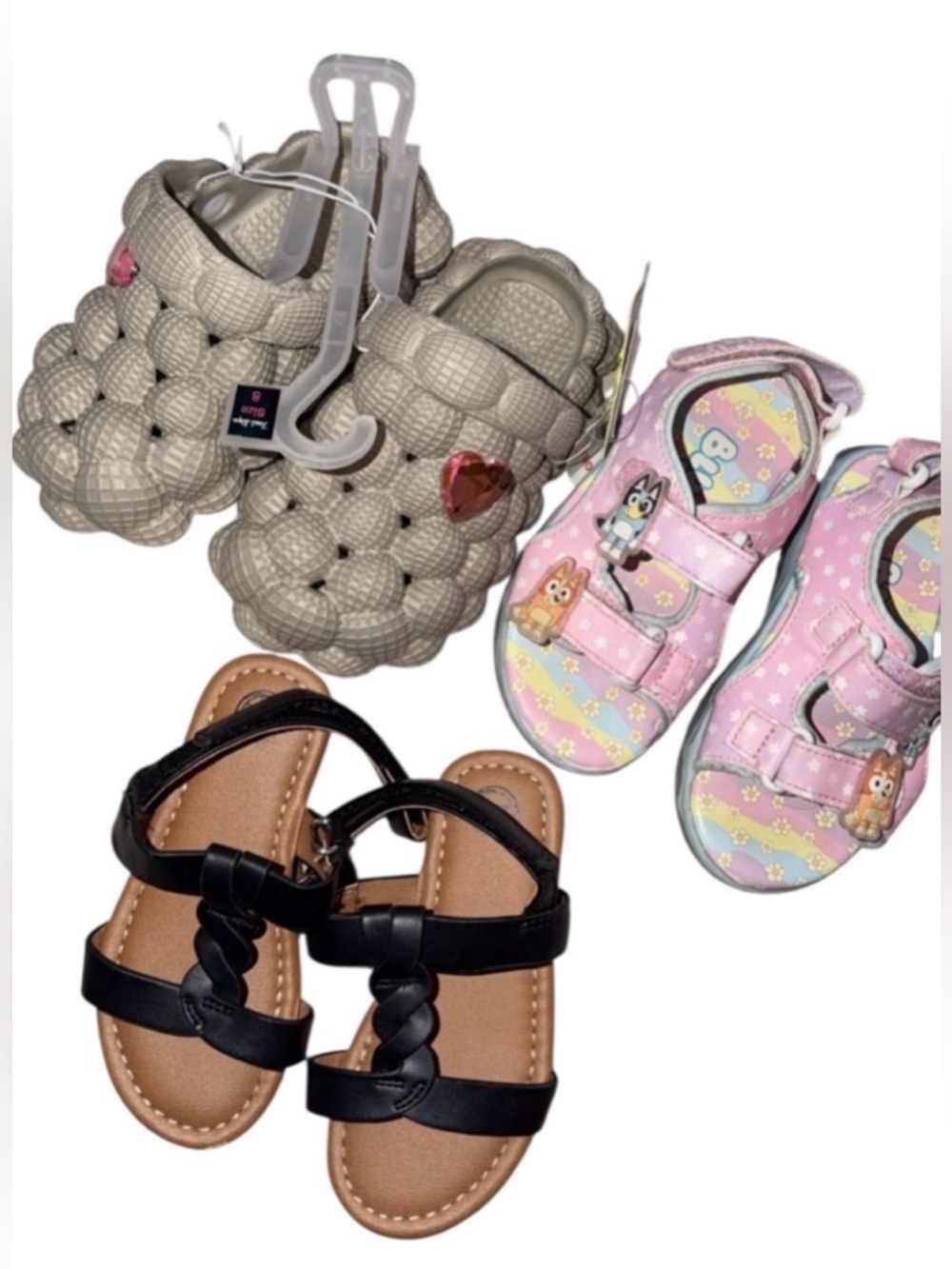 5 pairs of toddler Girls shoes sizes 7-9